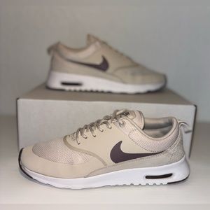 *NIKE* Nike Womens Air Max Thea 599409-106 Beige Running Shoes Sneakers Size 7.5